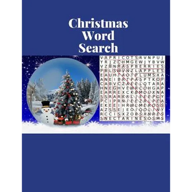 Christmas Word Search Books: Puzzles and Solutions For Adults And Kids
