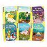 Jolly Phonics Folktales Yellow Readers (Level 2) Complete Set (1-6): In Print Letters (American English Edition)
