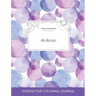 Adult Coloring Journal: Al-Anon (Turtle Illustrations, Purple Bubbles)