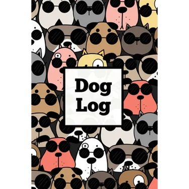 Dog Log: Daily Pet Health Care Record Book For Puppy & Dogs, Track Vet Visits & Vaccination Journal, Medical & Important Information, Pets Records, Gi