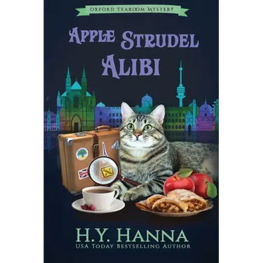 Apple Strudel Alibi (LARGE PRINT): Oxford Tearoom Mysteries - Book 8