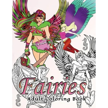 Fairies Adult Coloring Book