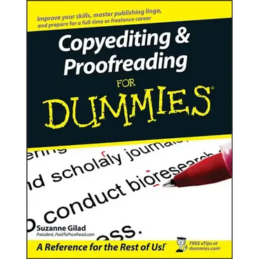 Copyediting and Proofreading for Dummies