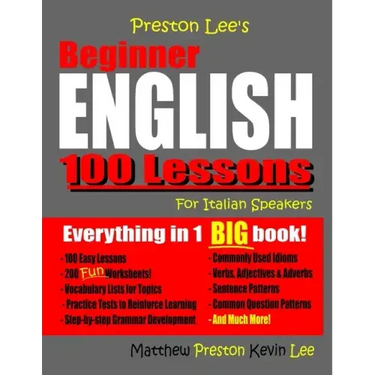 Preston Lee's Beginner English 100 Lessons For Italian Speakers