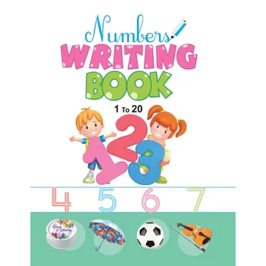 Number Writing Book: 1 to 20