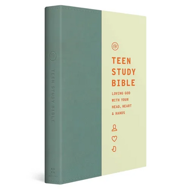 ESV Teen Study Bible (Trutone, Seaside Blue)