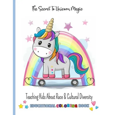 Teaching Kids About Race & Cultural Diversity: *Cute Coloring-Story Book to Teach Kids About Inclusion, Diversity & Kindness* (Racial Diversity Childr