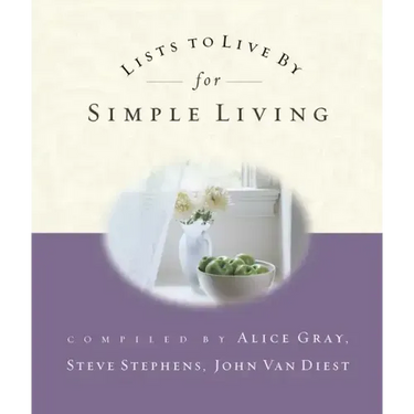 Lists to Live by for Simple Living