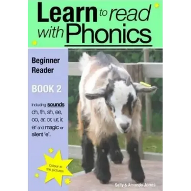Learn to Read Rapidly With Phonics: Beginner Reader Book 2. A fun, colour in phonic reading scheme