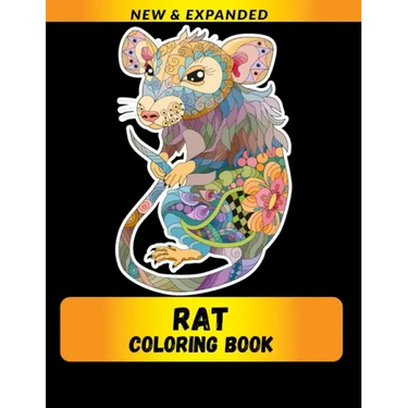 Rat Coloring Book (New & Expanded): Wonderful rat Coloring Book For rat Lover, Adults, Teens