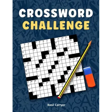 Crossword Challenge: A Collection of 100 Medium Difficulty Crossword Puzzles for Adults