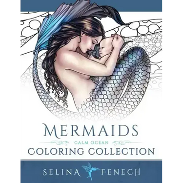Mermaids - Calm Ocean Coloring Collection