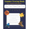 Number Tracing Book: For 3 years old and above
