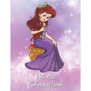 Princess Coloring Book: Pretty Princess Coloring Book for Toddlers, Preschool, Girls ages 2-4, 2-8 Kittens
