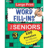 Large Print WORD FILL-INS For SENIORS; Vol. 3
