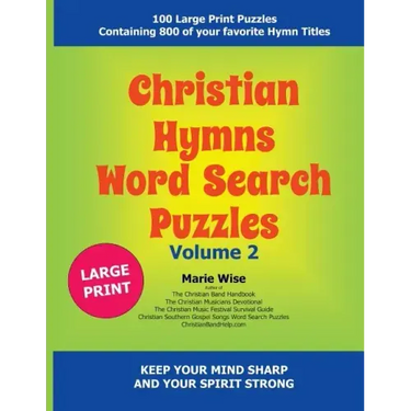 Christian Hymns Word Search Puzzles Volume 2