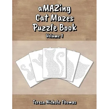 aMAZing Cat Mazes Puzzle Book - Volume 1