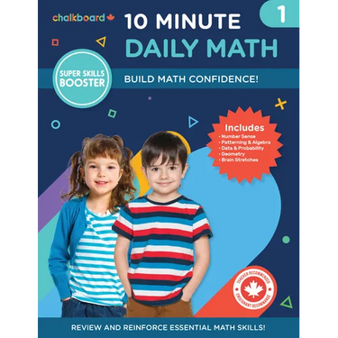 Canadian 10 Minute Daily Math Grade 1