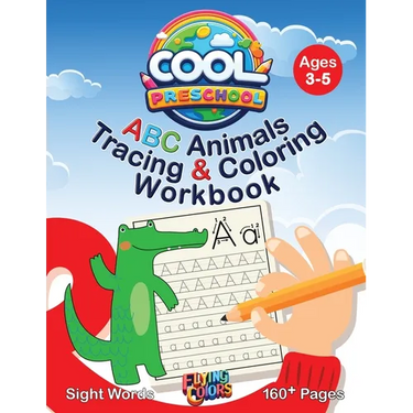 Cool Preschool: ABC Animals Tracing & Coloring Workbook
