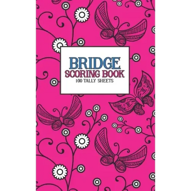 Bridge Scoring Book: 100 Tally Sheets