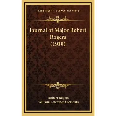 Journal of Major Robert Rogers (1918)