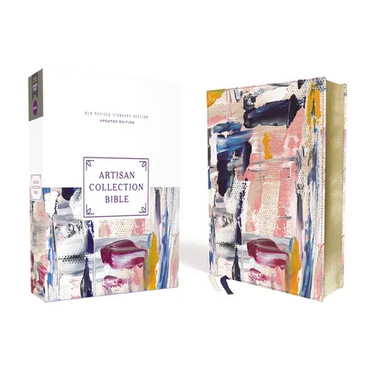 Nrsvue, Artisan Collection Bible, Leathersoft, Multi-Color/Blue, Comfort Print