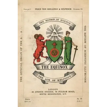 The Equinox: Keep Silence Edition, Vol. 1, No. 9