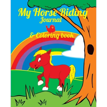 My Horse Riding Journal & Coloring Book