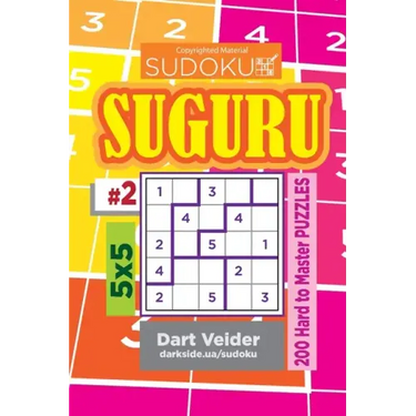 Sudoku Suguru - 200 Hard to Master Puzzles 5x5 (Volume 2)