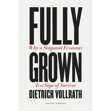 Fully Grown: Why a Stagnant Economy Is a Sign of Success