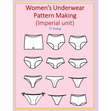 Women's Underwear Pattern Making (Imperial unit)