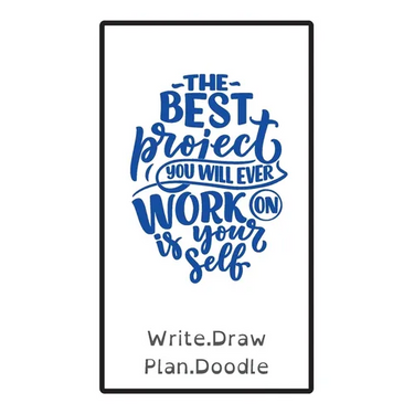 The Best Project You Will Ever Work on Is Yourself: Write, Draw, Plan, Doodle