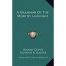 A Grammar of the Miskito Language