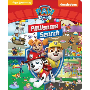 Nickelodeon Paw Patrol: Pawsome Search First Look and Find