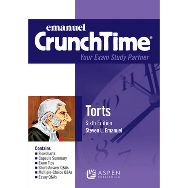 Emanuel CrunchTime for Torts