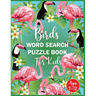 Birds Word Search Puzzle Book For Kids Ages 7-12