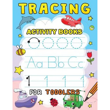 Tracing Activity books for Toddlers: Easy and Fun Workbook for boys and Girls