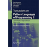 Transactions on Pattern Languages of Programming II: Special Issue on Applying Patterns