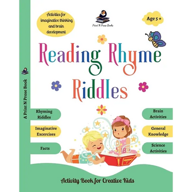 Reading Rhyme Riddles: Activity Book for Creative Kids