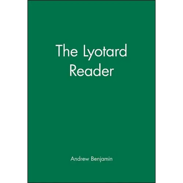 Lyotard Reader