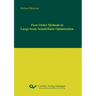 First-Order Methods in Large-Scale Semidenite Optimization