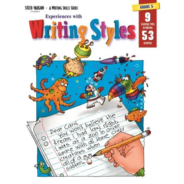 Experiences with Writing Styles Reproducible Grade 5