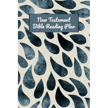 New Testament Bible Reading Plan: Daily Devotional With Scripture Reading And Writing Prompts (6"x9", 15.24 x 22.86 cm)