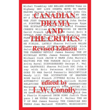Canadian Drama and the Critics: Revised Edition