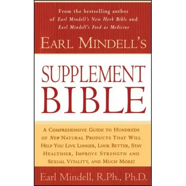 Earl Mindells Supplement Bible