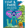 Cut & Paste Book for Kids Ages 3-5: Animals and Dinosaurs Activity Book