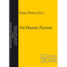 On Human Persons