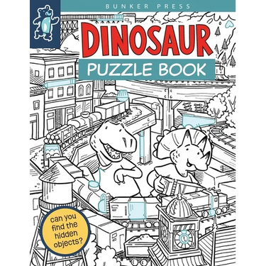 Bunker Press Dinosaur Puzzle Book