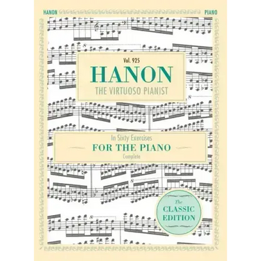 Hanon: The Virtuoso Pianist in Sixty Exercises, Complete (Schirmer's Library of Musical Classics, Vol. 925)