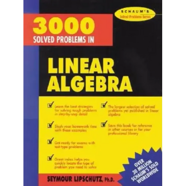 3,000 Solved Problems in Linear Algebra